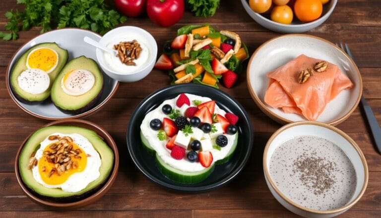 frühstück ohne kohlenhydrate