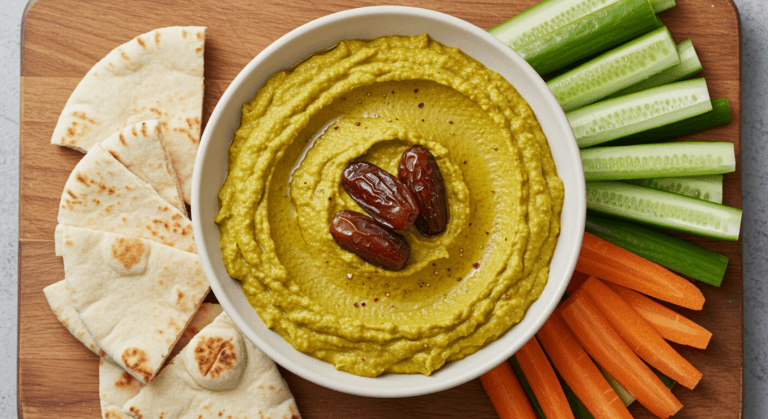 dattel curry dip