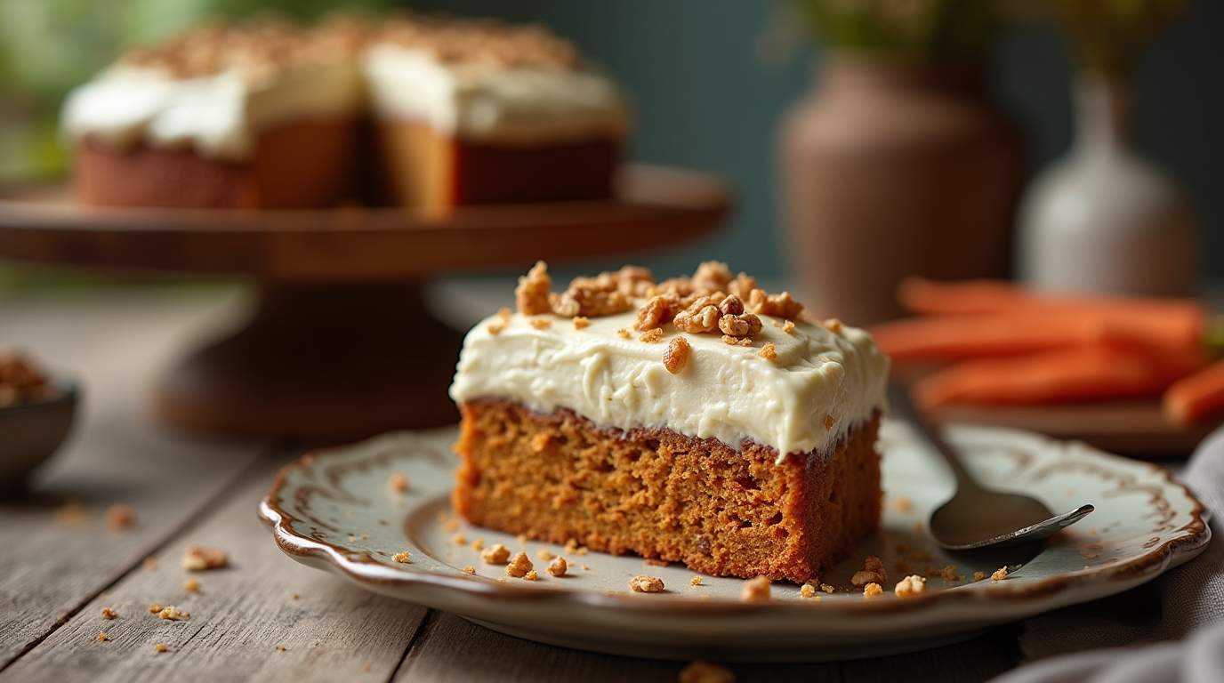 You are currently viewing Karottenkuchen mit Frischkäse: So gelingt er in 30 Min